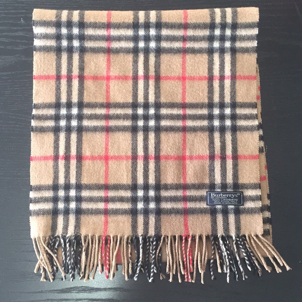 💯% Authentic Burberry Cashmere Scarf